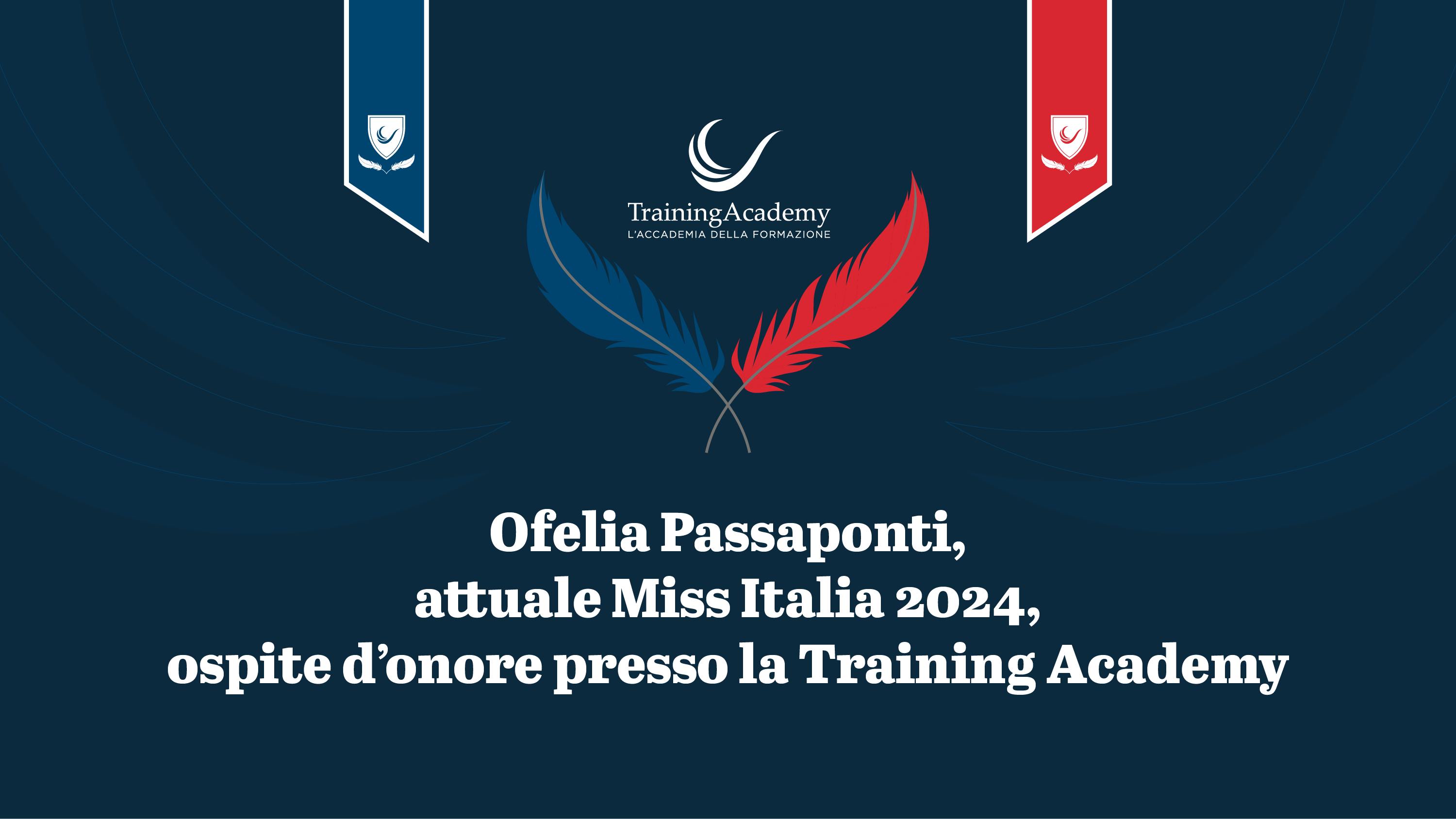 La meravigliosa Ofelia Passaponti, l'attuale Miss Italia, ospite d'onore di Training Academy al Roma International Estetica 2025